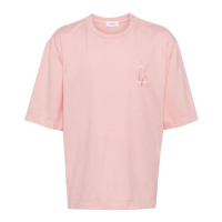 LaNeus Men's 'Palm Logo-Embroidered' T-Shirt
