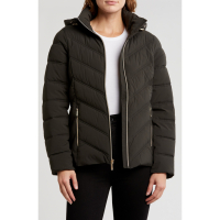 Michael Kors Women's 'Short Stretch' Puffer Jacket