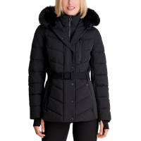 Michael Kors Women's 'Detail Back Hooded Puffer Coat'