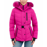 Michael Kors Women's 'Detail Back Hooded Puffer Coat'