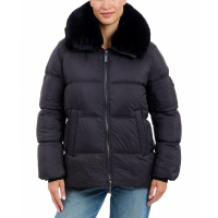 Michael Kors Women's 'Faux-Fur-Collar Hooded Puffer Coat'