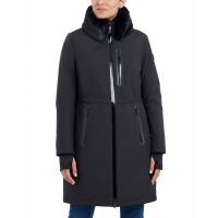 Michael Kors Women's 'Faux-Fur-Trim Anorak Raincoat'