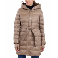 Michael Kors Women's 'Belted Hooded Puffer Coat'