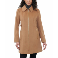 Michael Kors Women's 'Collared Zip-Front Coat'