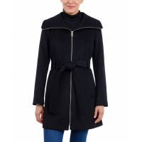 Michael Kors Women's 'Belted Zip-Front Coat'