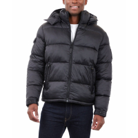 Michael Kors Men's 'Heavyweight Metallic Finish Hooded Puffer Jacket'