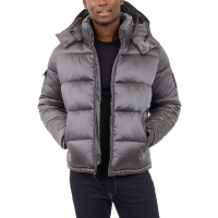 Michael Kors Men's 'Heavyweight Metallic Finish Hooded Puffer Jacket'