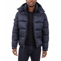 Michael Kors Men's 'Heavyweight Metallic Finish Hooded Puffer Jacket'