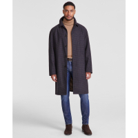 Michael Kors Men's 'Classic-Fit Check Overcoat'