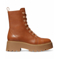 Michael Kors Women's 'Blake Lug Lace-Up' Combat Boots